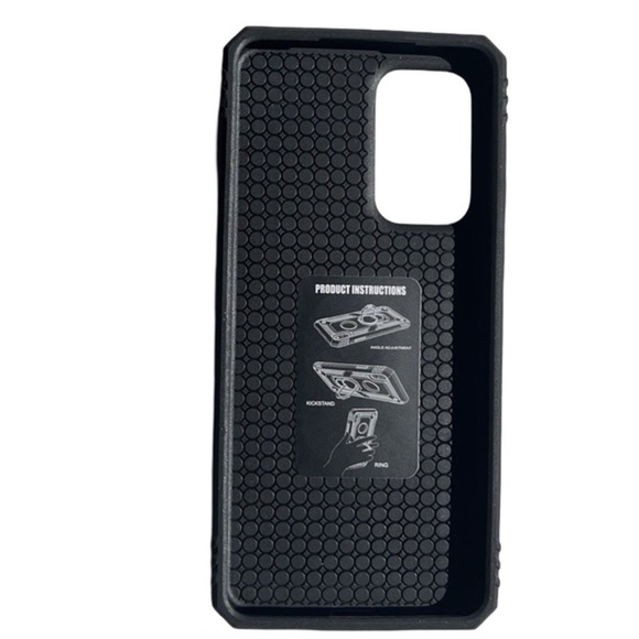 Samsung A33 5G Case Defends the Galaxy with HD Screen Protector‎ & Ring Blue - Picture 5 of 11